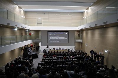 L'auditorium durante la presentazione