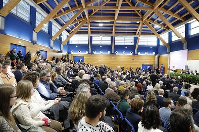 L'aula 'Strassoldo' gremita