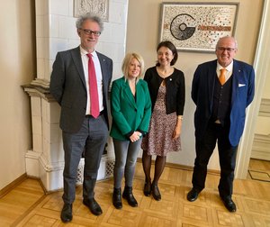 L'incontro in Comune a Gorizia