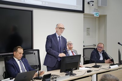 L'intervento dell'assessore Riccardi