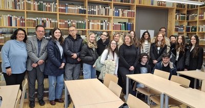Nell'aula dopo la lezione sulla Wiener Moderne