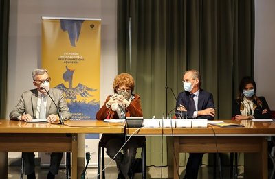 Da sinistra Paolo Petiziol, Tiziana Gibelli, Giuseppe Morandini, Camilla Beltramini