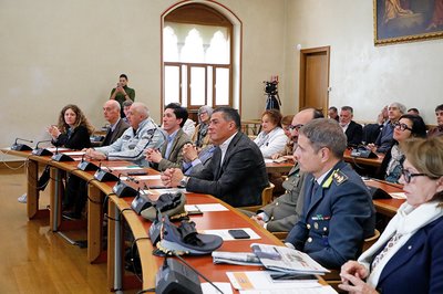 Pubblico alla presentazione