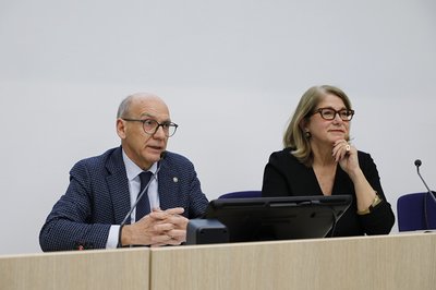 Roberto Pinton e Laura Casella