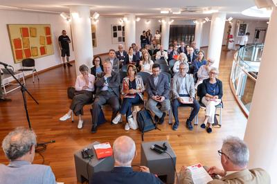 Un momento della presentazione