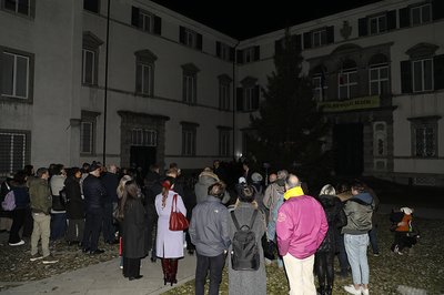 Un momento degli interventi di Angelo Montanari e Giorgio Alberti