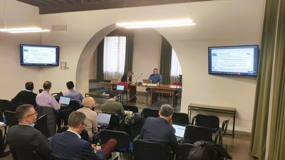 Un momento dei lavori del meeting