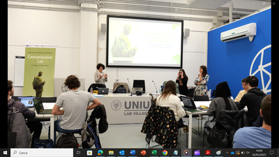 Un momento del primo Contamination Lab dell’Università di Udine