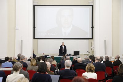 Un momento della cerimonia