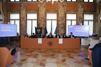 Un momento della presentazione