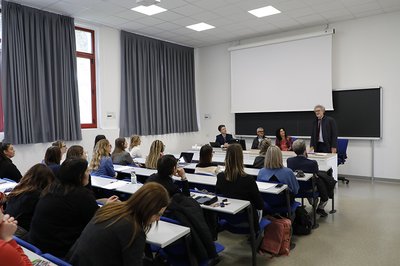 Un momento dell'incontro