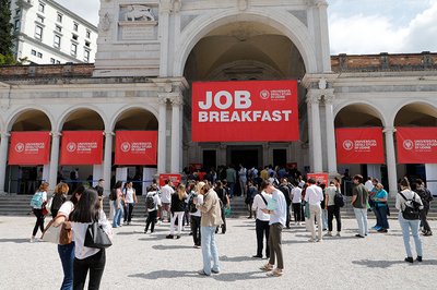 Una fase del Job Breakfast