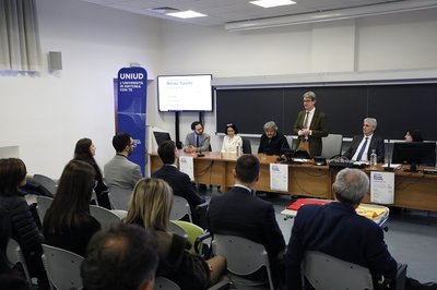 Una fase della cerimonia