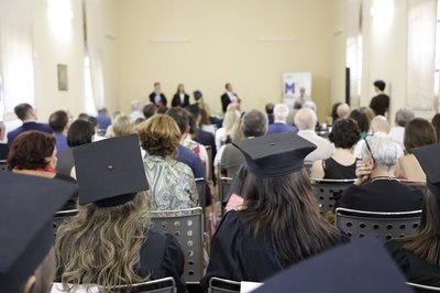 Una fase della cerimonia di proclamazione