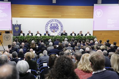 Una fase della cerimonia