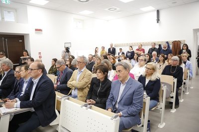Una fase della presentazione