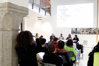 Uno degli incontri a Casa Cavazzini