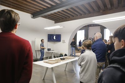 Uno dei laboratori