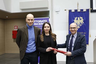 Claudio Brancolini, Martina Minisini e Roberto Pinton