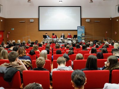 Il pubblico all'incontro