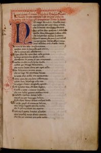 Il codice della Divina Commedia datato fra il XIV e il XV secolo, il cosiddetto Codice Florio, fra i pezzi piÃ¹ preziosi conservati in Biblioteca