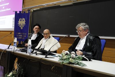PhD Day, da sinistra: Alessandro Trovarelli, Roberto Pinton e Luigi Perissinotto