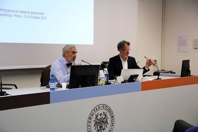 Giornata della Trasparenza: da sinistra Daniele Checchi e Angelo Montanari