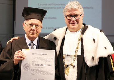 Pierino Burba laureato