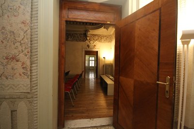 Porta d'accesso al Salone del Tiepolo