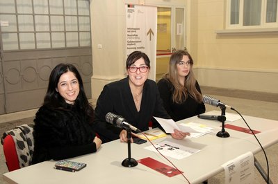 Da sinistra: Barbara Puschiasis, Silvia Bolognini, Elisa Boscariol (Ass. Elsa)